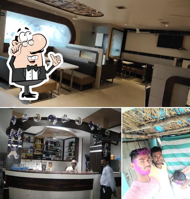 The interior of Nandini Bar and Restaurant