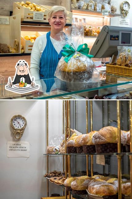 Platti al Panificio Alla Rosa