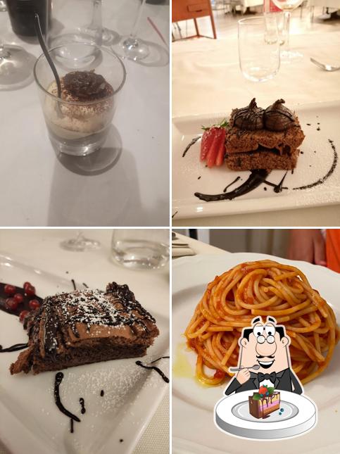 Torta al cioccolato al Ristorante Buone Nuove