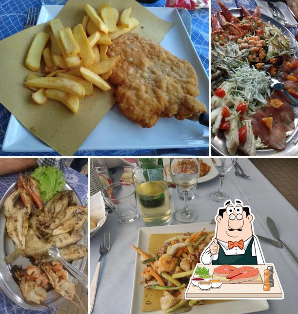 Fish and chips al Ristorante La Trattoria