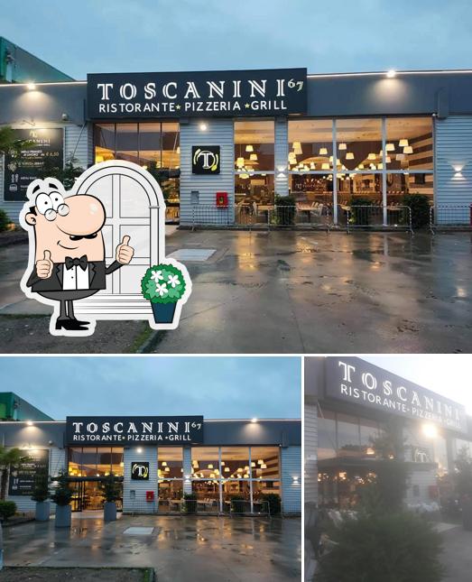 Gli esterni di Toscanini 67 - Ristorante Pizzeria Grill