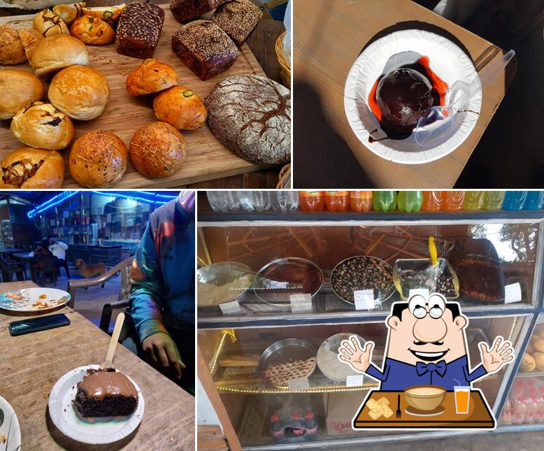 Food at german bakery & pooja cafe
