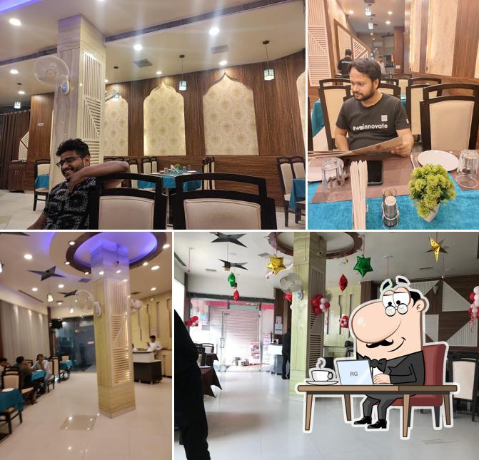 The interior of The Biryani Palace