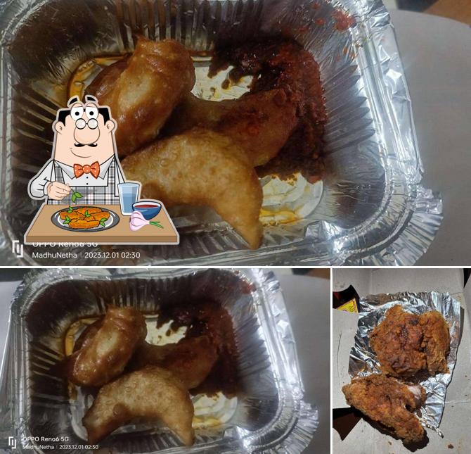 Chicken wings at The menu kitchen