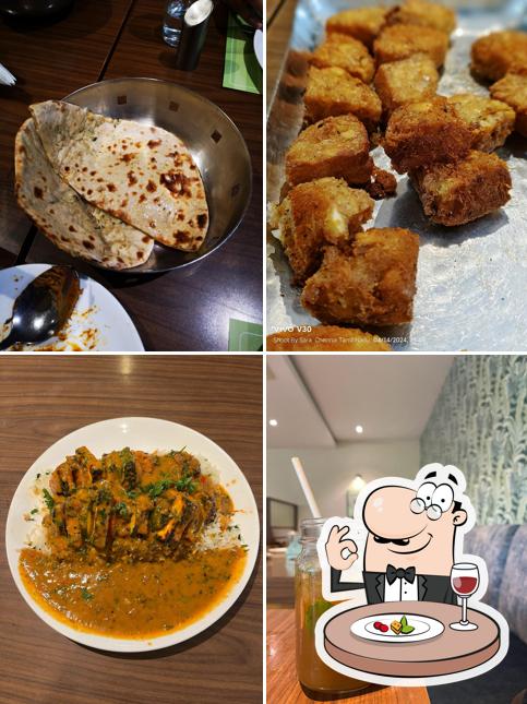 Pork chop at Eden Vegetarian