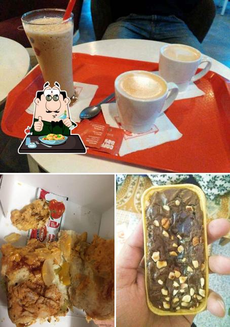 Cafe Coffee Day is distinguished by food and beverage