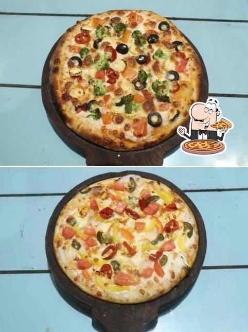 Try out different types of pizza