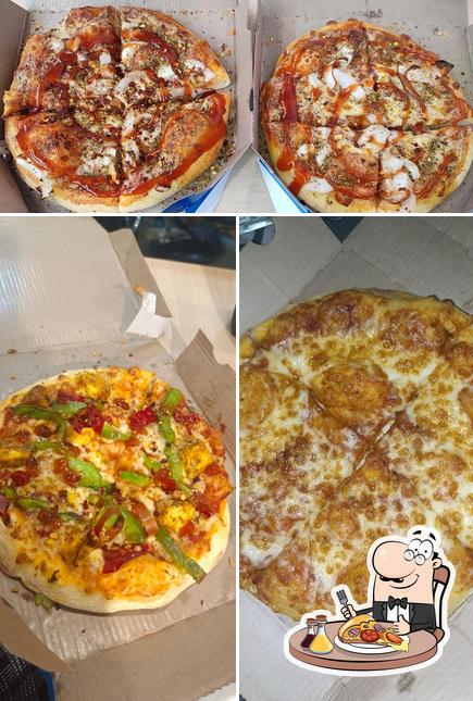 Get pizza at Domino's Pizza