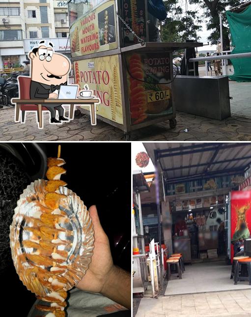 The interior of Food Adda
