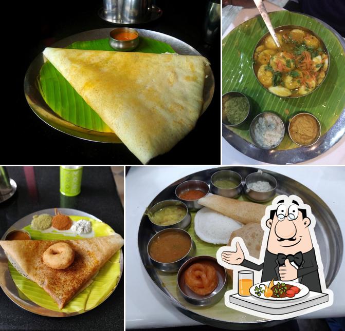 Meals at Sri Mu Saravana Bhavan