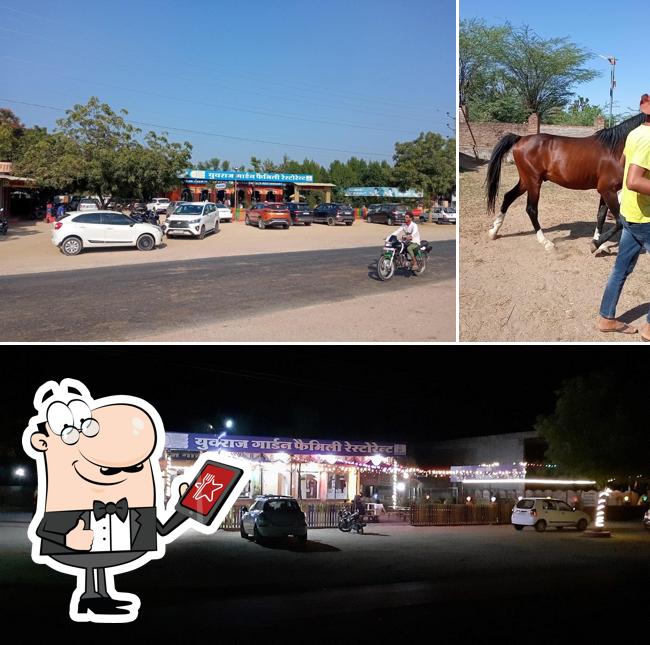 Enjoy the view outside Hotel Yuvraj