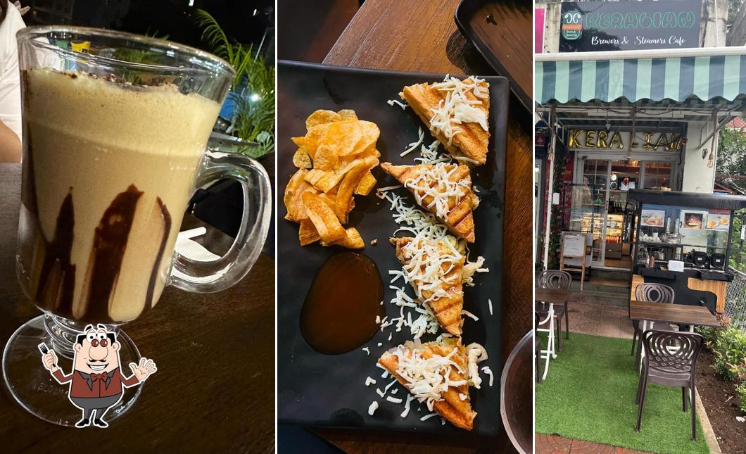Meals at Keralian Brewers & Steamers Cafe