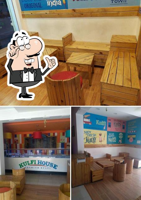 The interior of Kulfi House