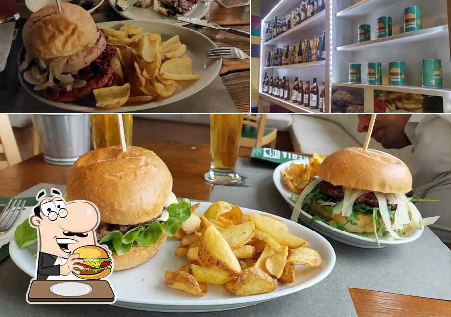 Prova uno dei tipi di hamburger disponibili a Lhamburgeria