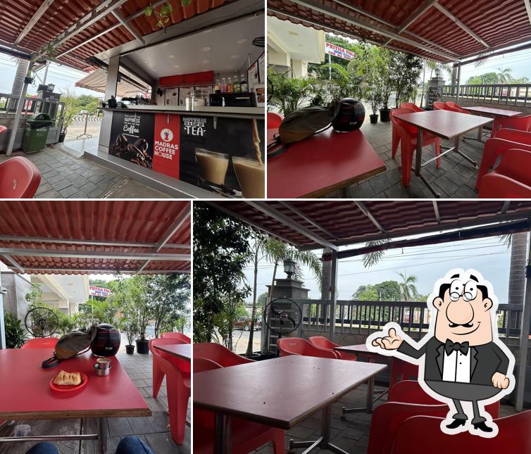 Check out how Madras Coffee House looks inside
