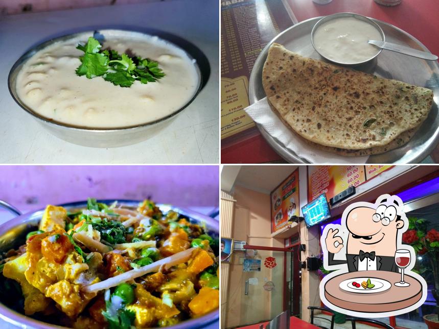 Food at New Vijay Dhaba