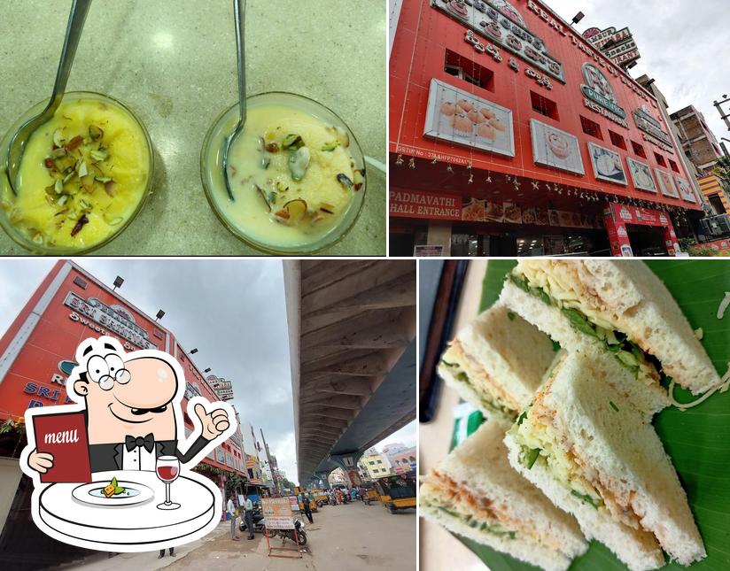 Check out the picture showing food and exterior at Perambur Sri Srinivasa Sweets & Snacks