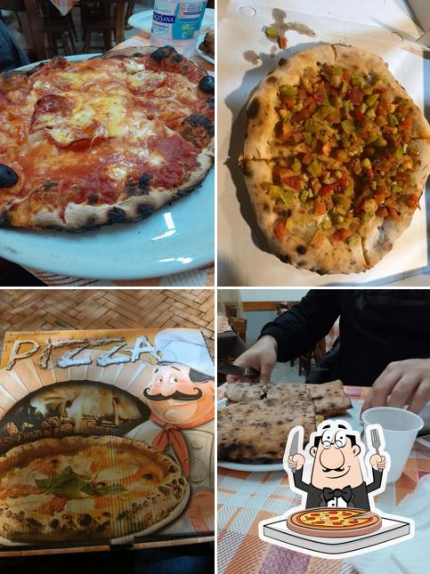A Pizzeria Gli Sfizi-Gli Sfizietti, puoi provare una bella pizza