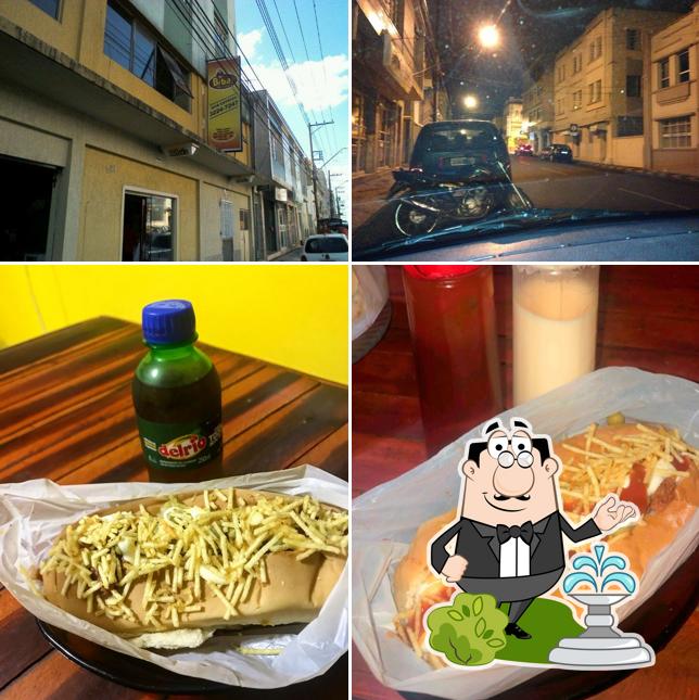 A foto do Ed Lanches’s exterior e comida
