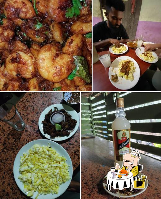 Food at Valayamkode Toddy Shop