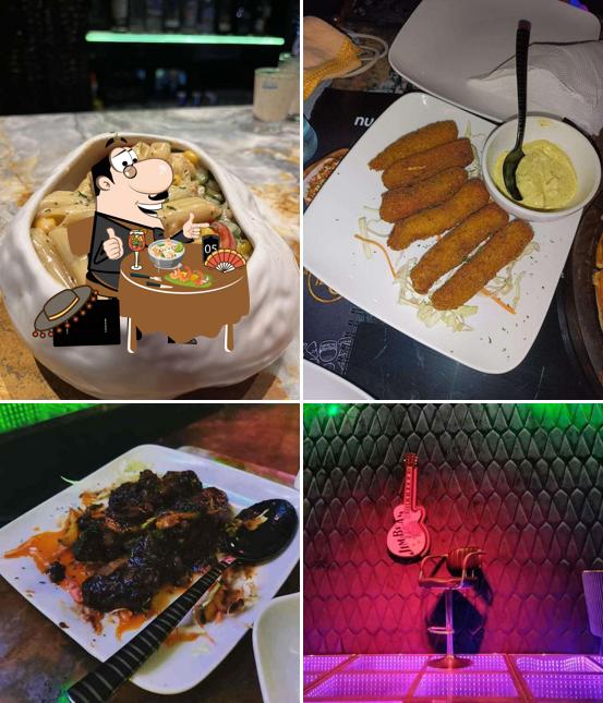 Food at 21 Plus Lounge