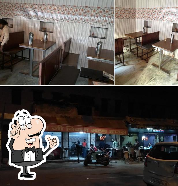 The interior of Chacha Ji Chicken Mutton House