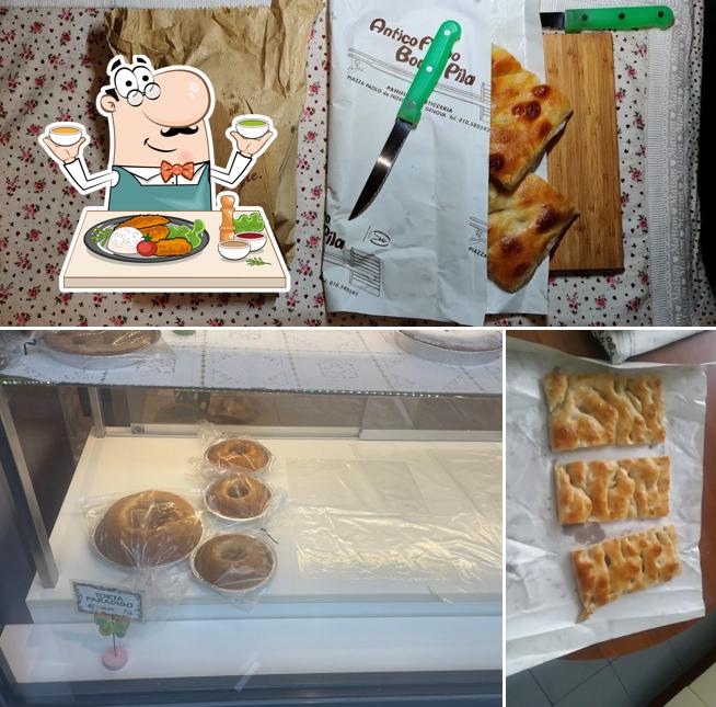 Cibo al Antico Forno Borgo Pila