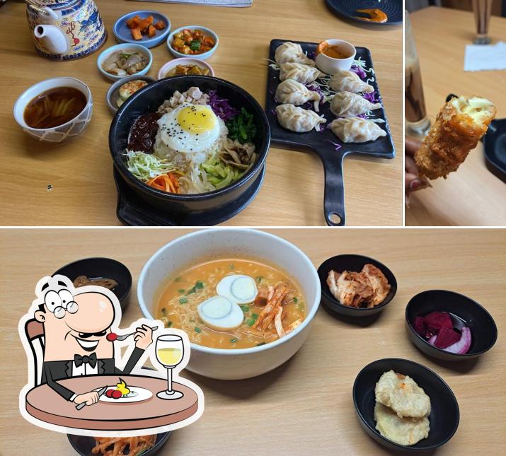 Meals at Hanok Korean kitchen