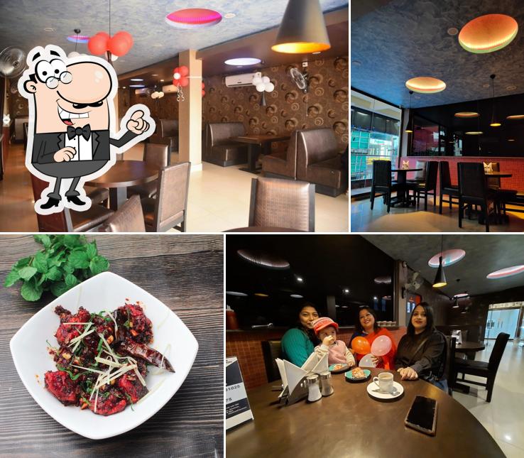 The interior of Kitchen Flavours