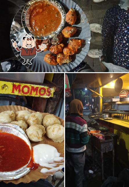Food at Mama's Momos