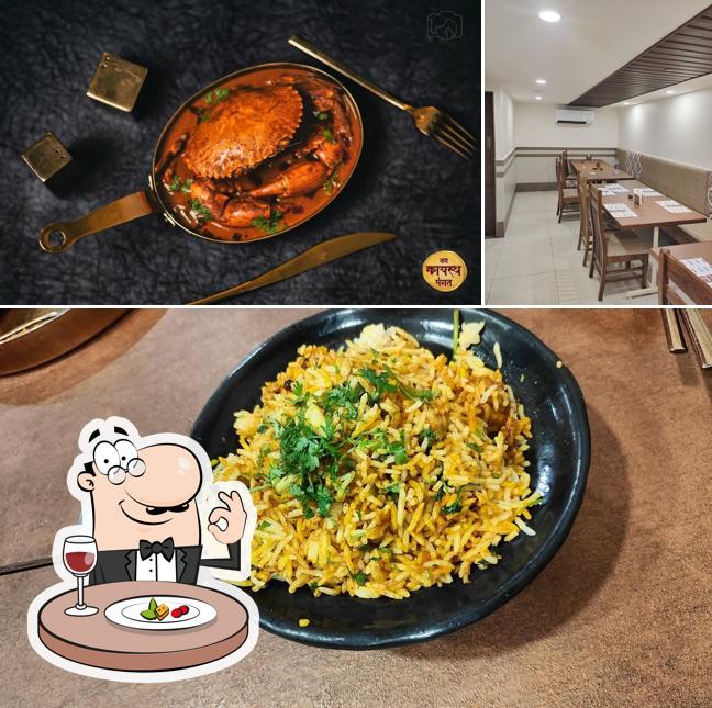 Food at Nav Kayastha Pangat CKP Seafood Restaurant