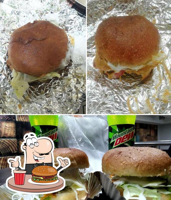 Get a burger at Paaji Burger Center
