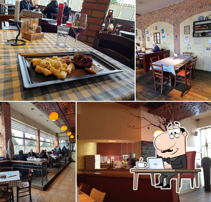 Dai un'occhiata agli interni di Boccaccio Restavracija