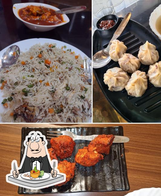 Food at Raj Cabin