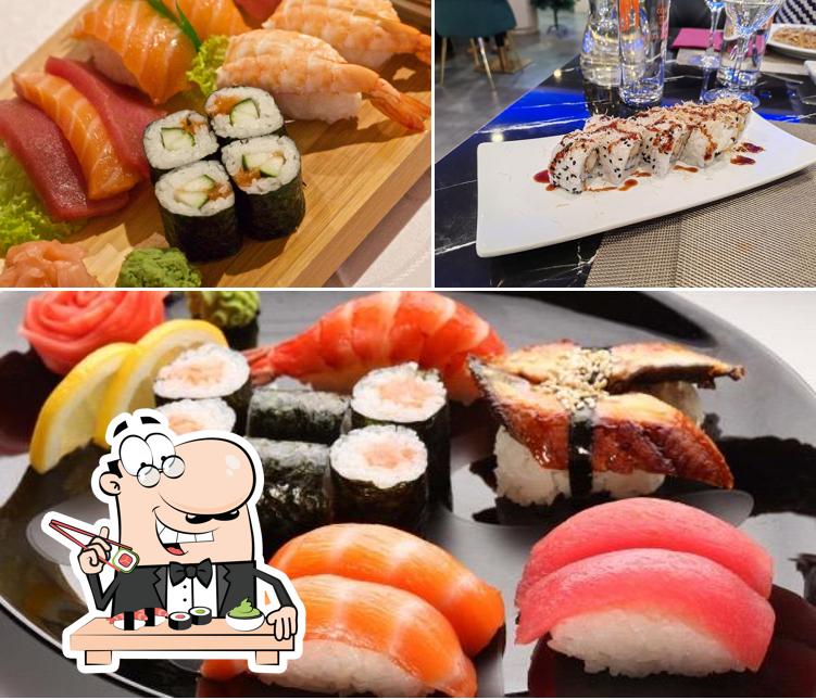 Prenditi le varie opzioni di sushi