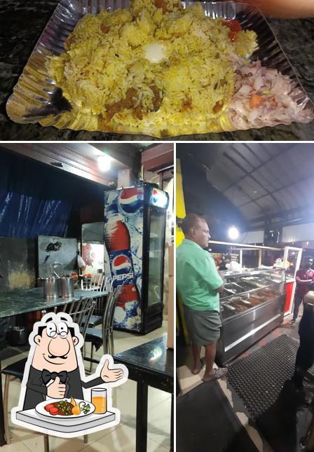 Food at Take Away Food court