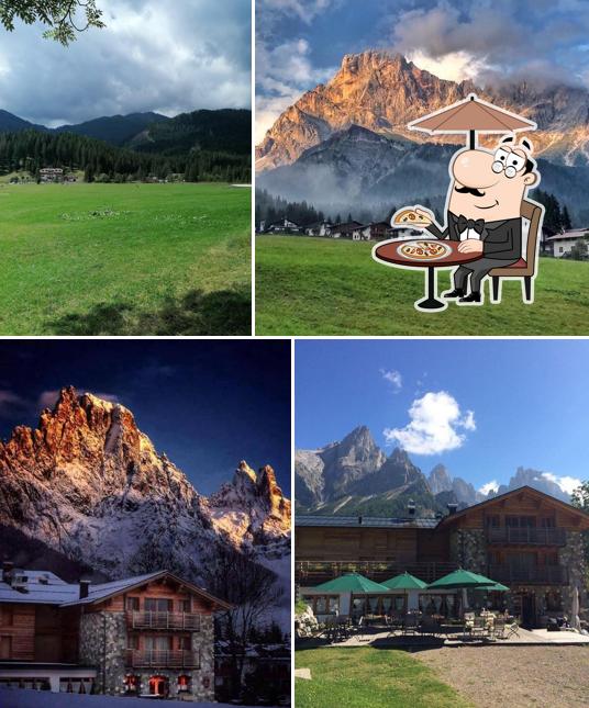 Curiosa tra gli esterni di Ristorante Da Anita Chalet Prà Delle Nasse