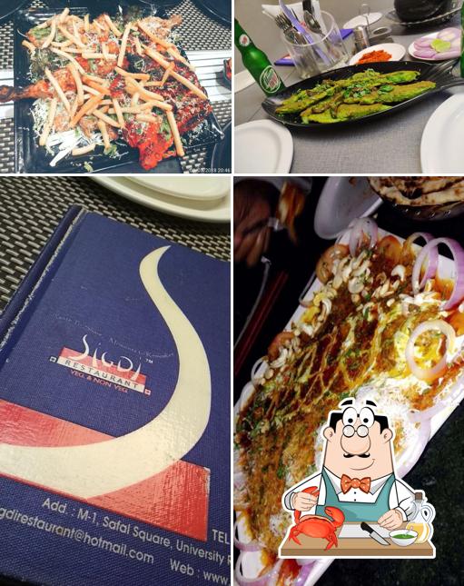 Try out different seafood items available at Sigdi Restaurant