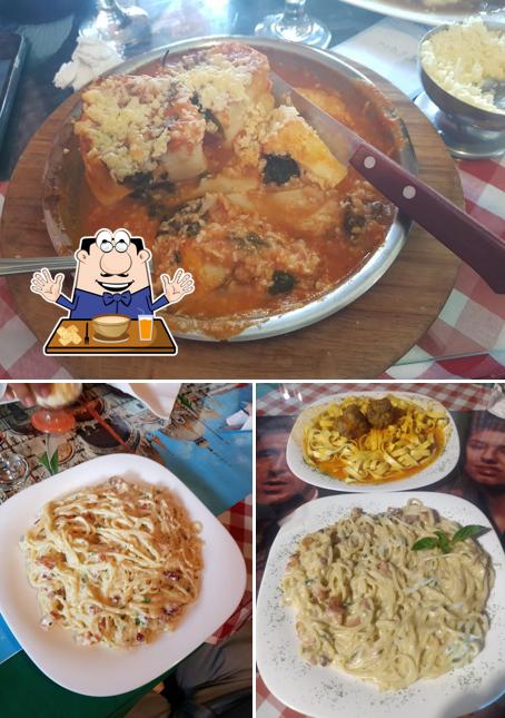 Platos en Tratoria Mama Mia
