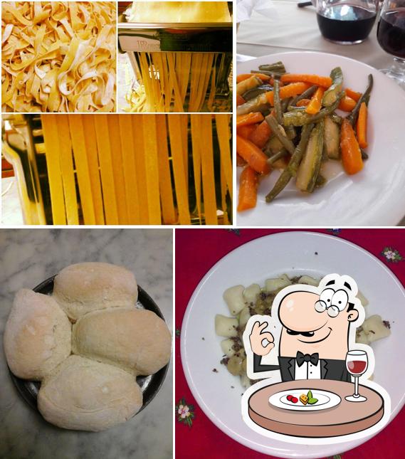 Platti al Trattoria Da Giuseppe