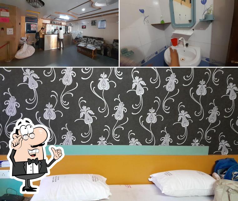 The photo of interior and beverage at KAMAT Annaleela - Pure Vegetarian Restaurant