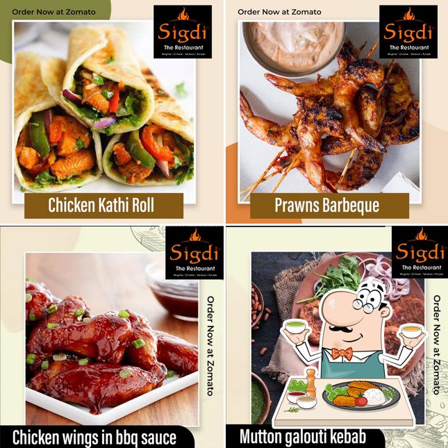 Meals at Sigdi Restaurant Bandra