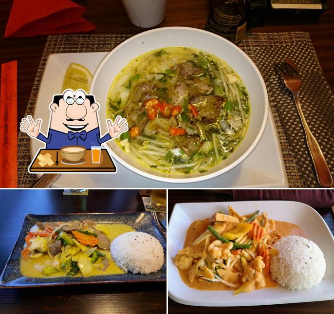 Nourriture à Green Wok