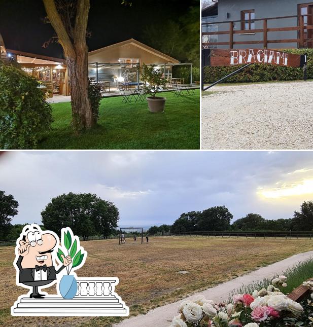 La parte esterna è una caratteristica importante di Agriturismo Braciami