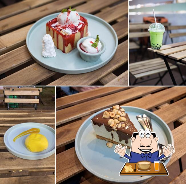 Food at Amato Dessert Cafe