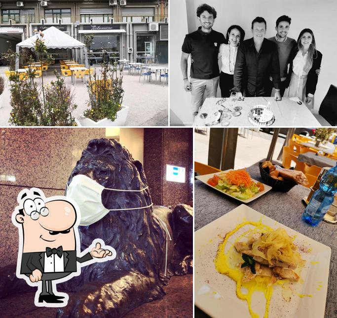 La immagine di interni e cibo da Lumiere Caffetteria Pizzeria Ristorante pranzo e cena