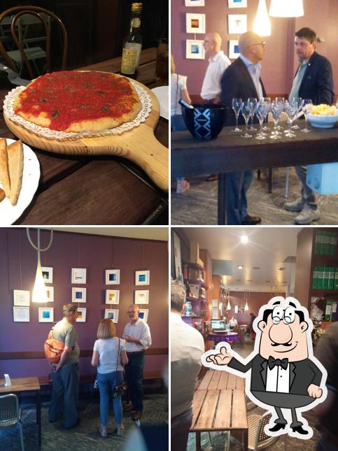 Gli interni di Bio Cafè