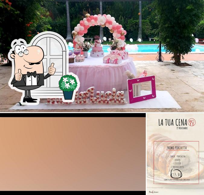 Questa è la foto che mostra la esterno e compleanno di Pane & Amore