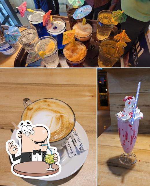 Order a drink from the menu