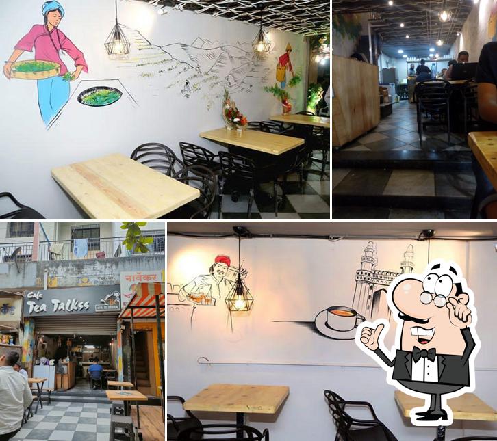 The interior of Cafe Tea Talks